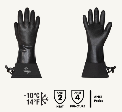 Superior Glove® North Sea™ NS232NWC Winter-Lined Chemical Safety Gloves